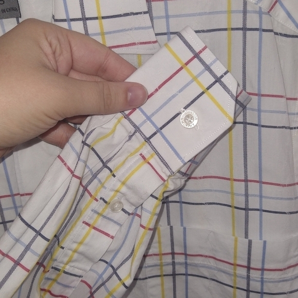Johnston & Murphy Men's Button Down Shirt Sz Small - Picture 5 of 9